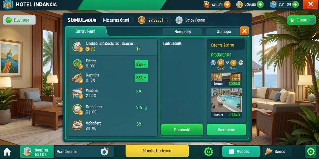 Tampilan antarmuka yang user-friendly dan intuitif.
