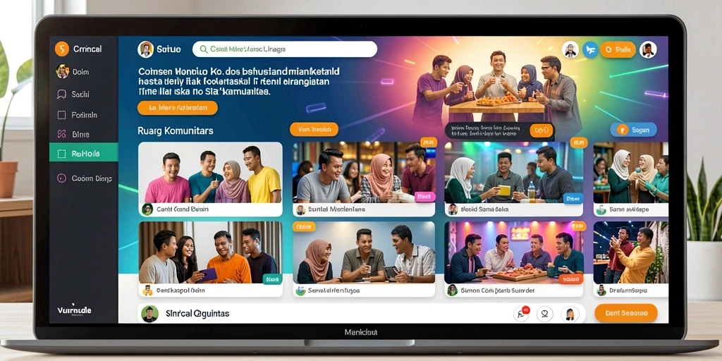 Screenshot tampilan awal permainan DKK yang menakjubkan.