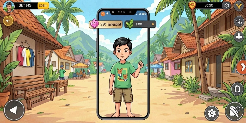 Tampilan antarmuka yang modern dan menarik.