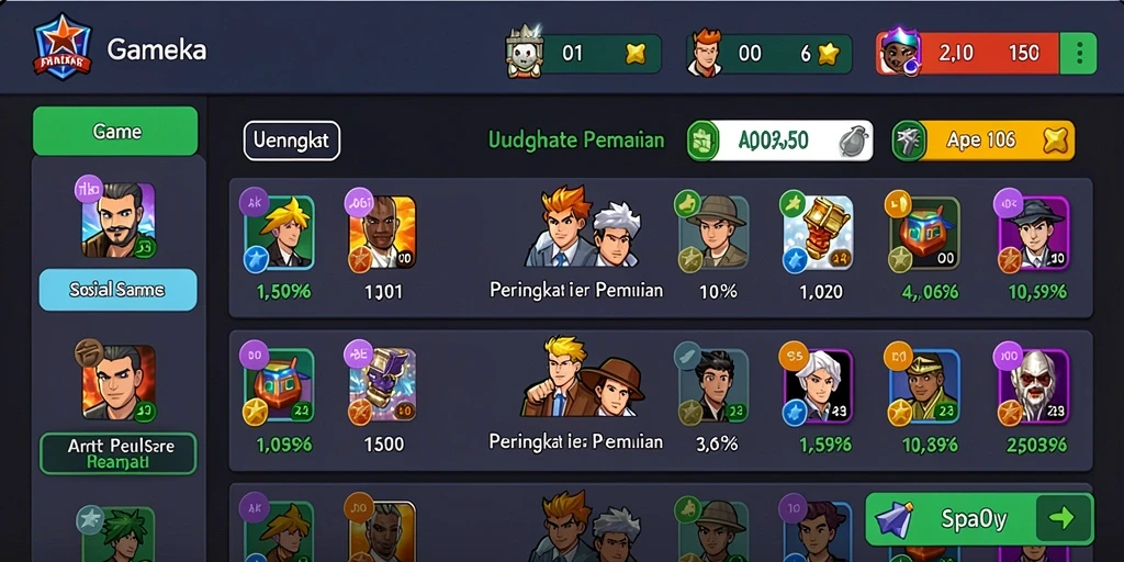 Tampilan antarmuka yang menarik dan intuitif.