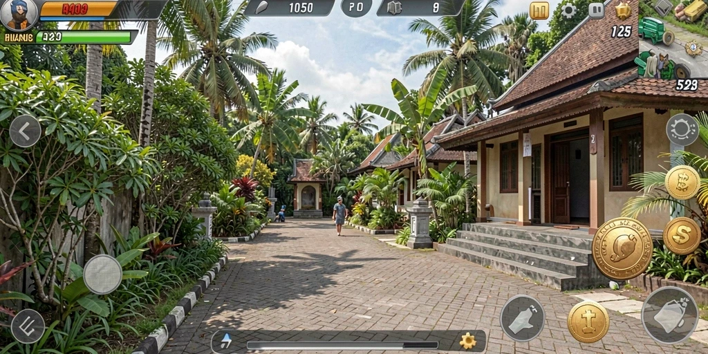 Antarmuka pengguna yang intuitif dan menarik.