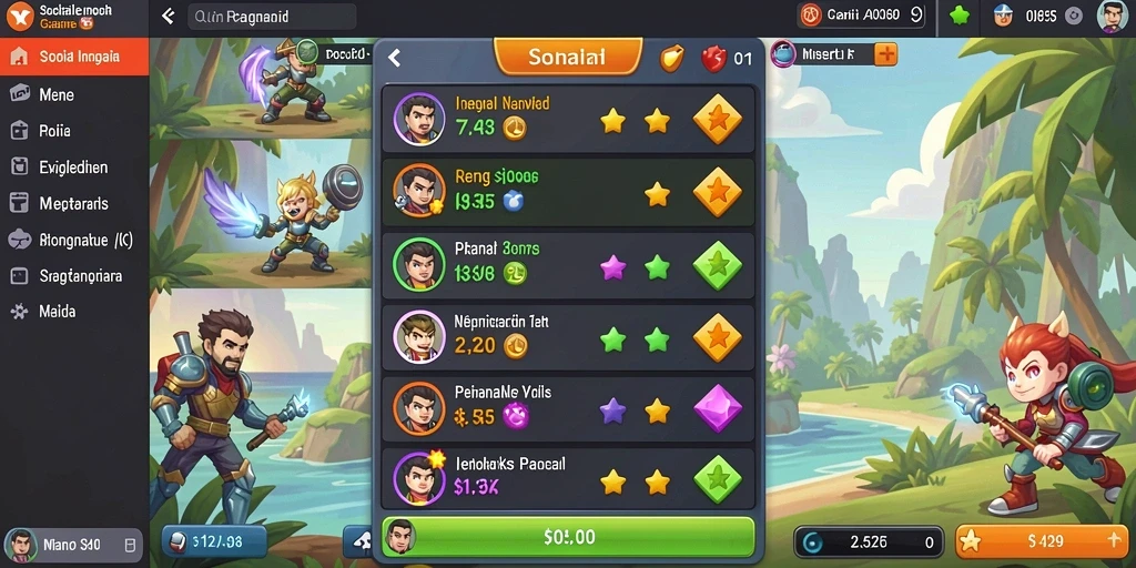 Screenshot menunjukkan antarmuka utama HOKI8815 yang ramah pengguna.