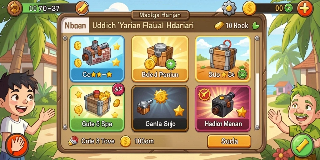 Gambar menampilkan karakter utama dalam misi pertamanya.