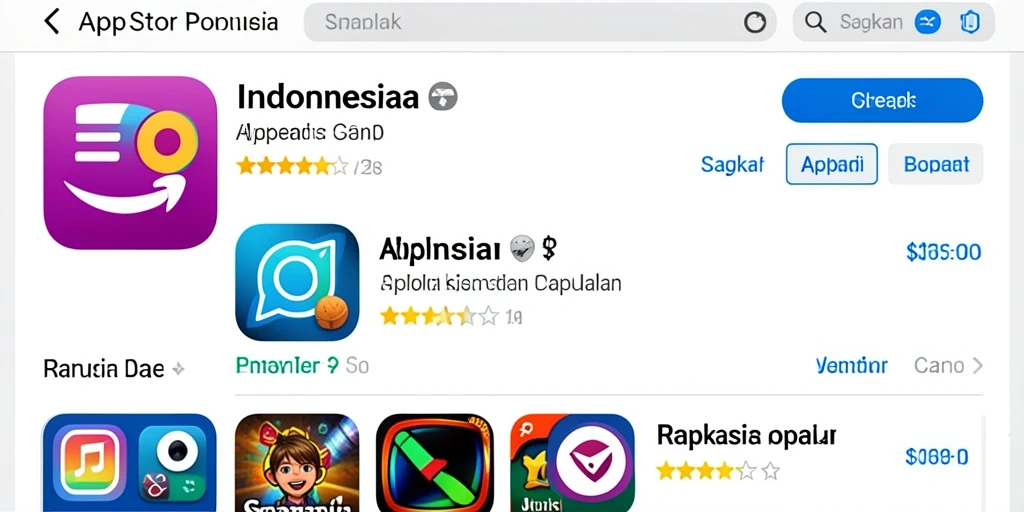 Screenshot menampilkan antarmuka utama MAXSERU yang menarik.