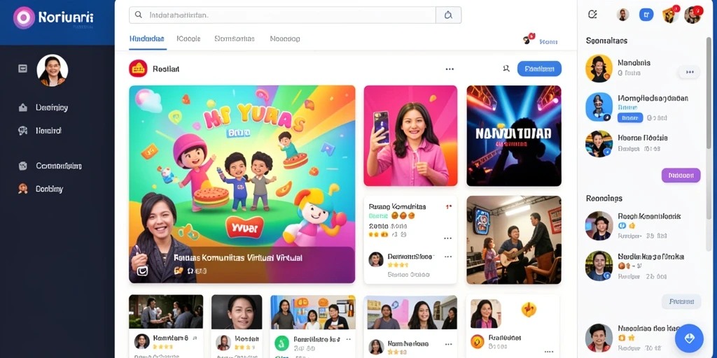 Tampilan karakter utama yang menarik.