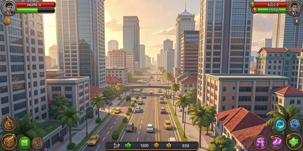 Screenshot menampilkan antarmuka pengguna yang menarik.