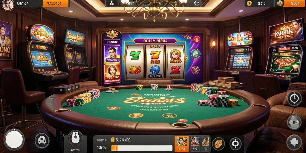 Tangkapan layar menunjukkan petualangan epik di dalam game.