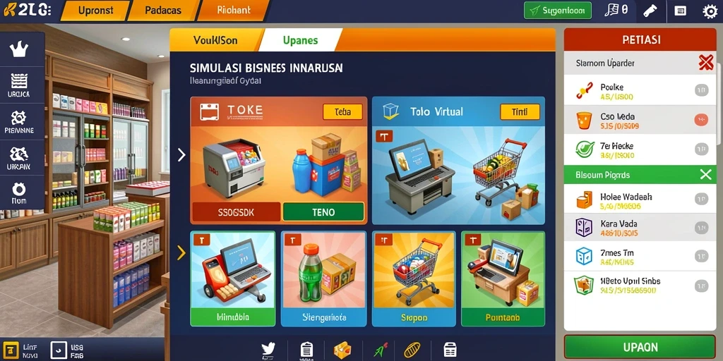 Tampilan antarmuka pengguna yang ramah dan intuitif.