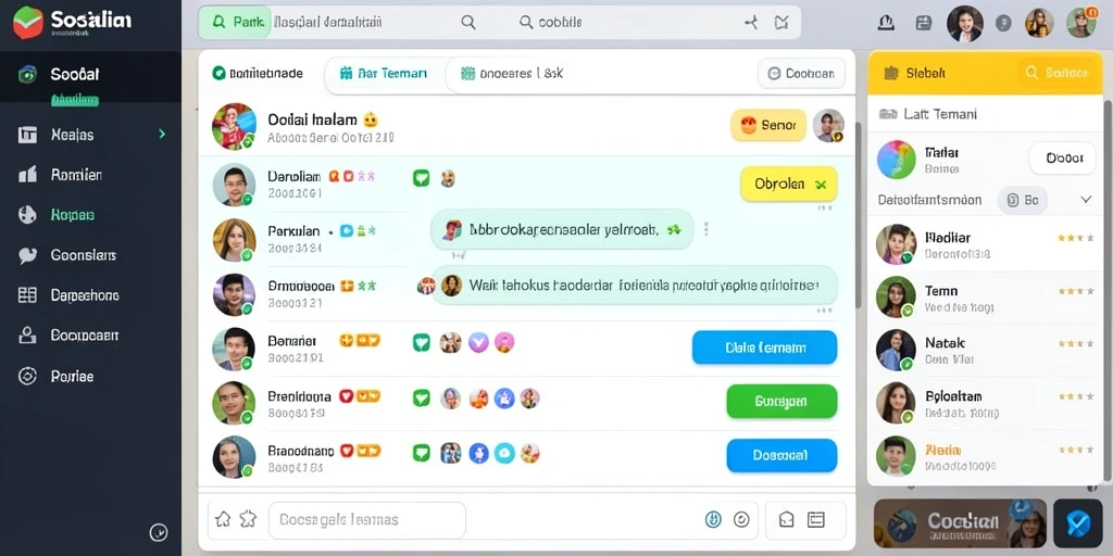 Screenshot menunjukkan karakter utama dalam pertarungan epik.