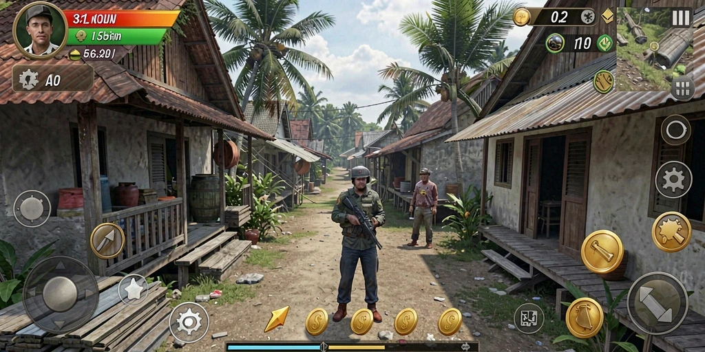 Tampilan antarmuka utama yang menarik.