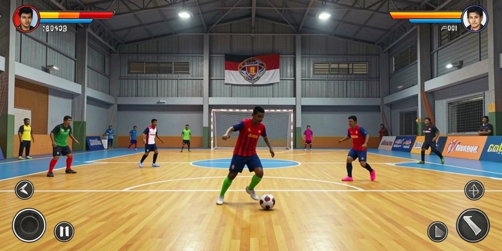Tampilan antarmuka permainan yang intuitif dan mudah dipahami.