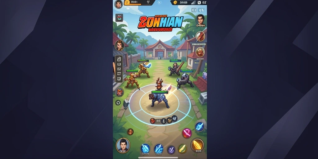 Pertarungan epik antara samurai.