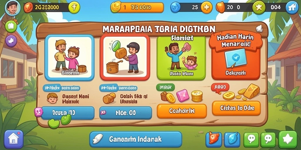 Tampilan antarmuka yang intuitif dan ramah pengguna.
